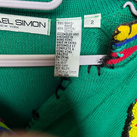 Colorful Embroidered Sweater - Picture 5 of 6